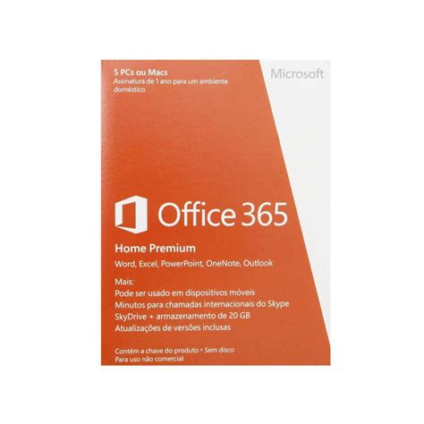 office 365 home preço.